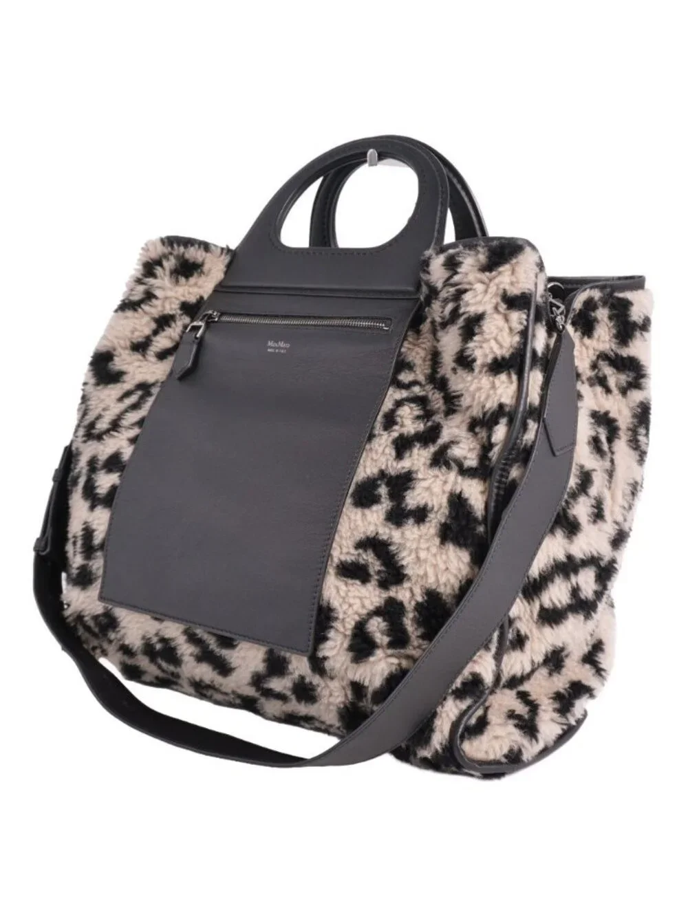 Max Mara Bag 2-Way Teddy Bear Reversible